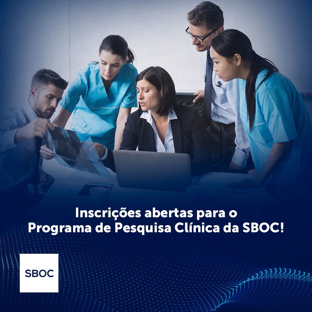 Edital aberto para Programa de Pesquisa Clínica na SBOC 